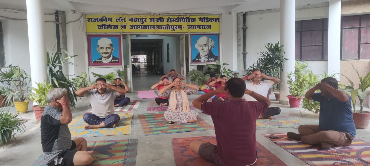 <p>11 वे अंतरराष्ट्रीय योग दिवस 21 जून को पूर्व संध्या पर योग सप्ताह का शुभारंभ </p>