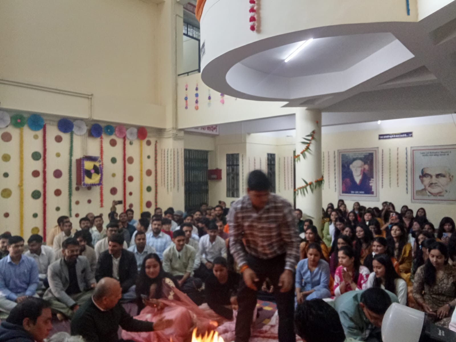 <p>बसंत पंचमी के अवसर पर शिक्षा भवन में माँ सरस्वती की पूजा का आयोजन दिनांक 23 जनवरी 2026 को किया गया&nbsp;</p>