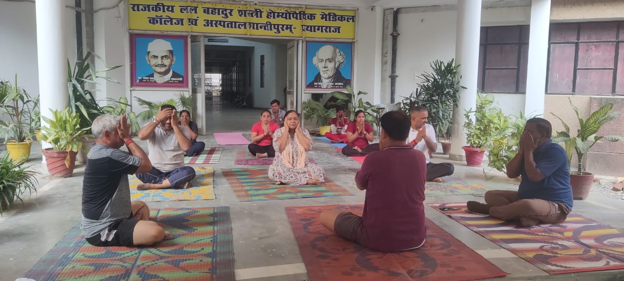 <p>11 वे अंतरराष्ट्रीय योग दिवस 21 जून को पूर्व संध्या पर योग सप्ताह का शुभारंभ </p>